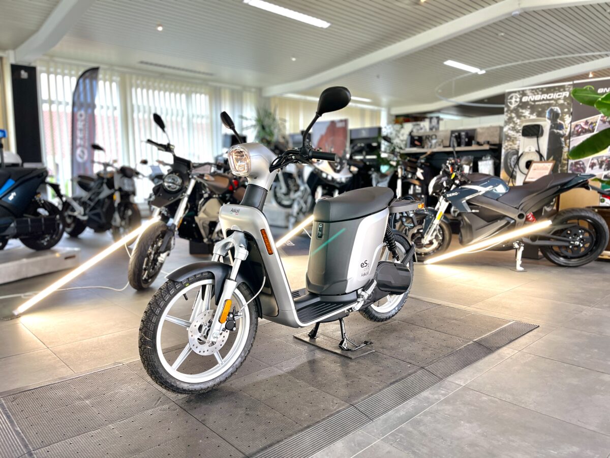 Kopie von AKTION! - ASKOLL eS2 City 1.4 | silber | NUR 1.790 EUR